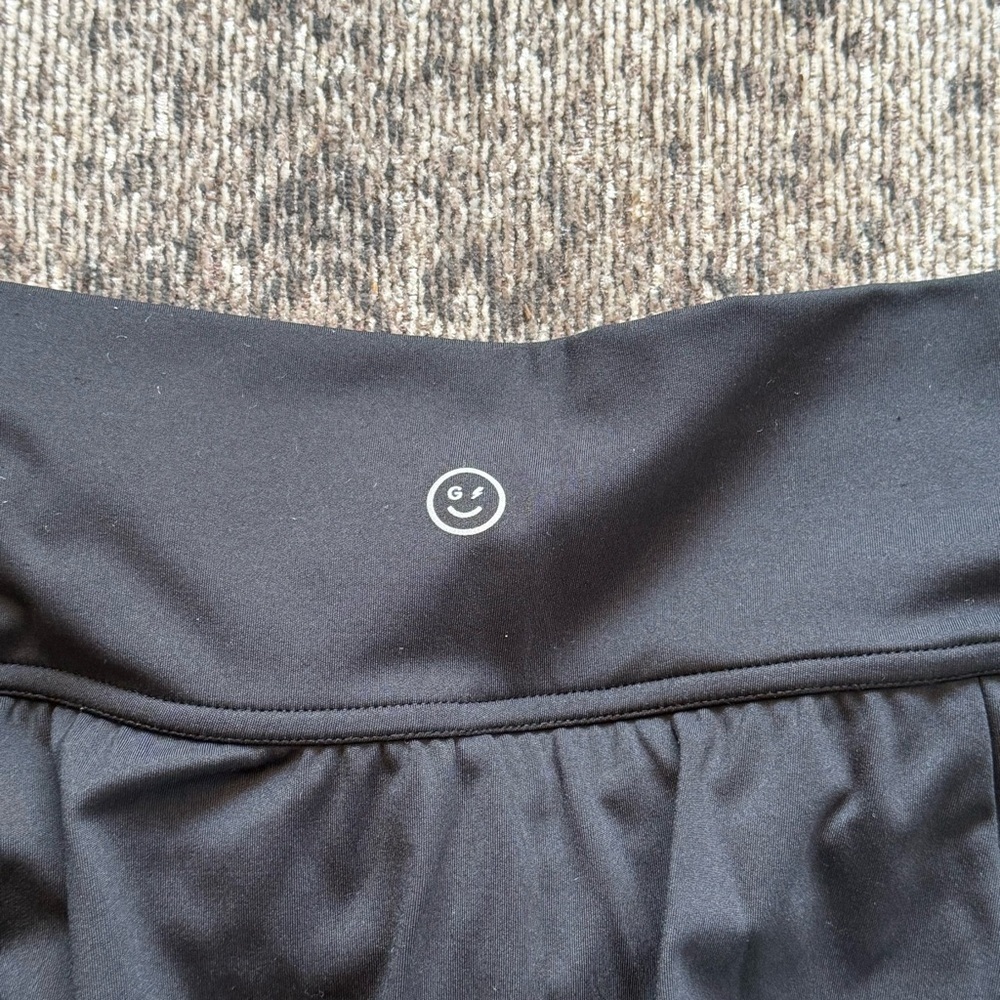 Gilly Hicks Active Skortie Skort Womens Small Black Athletic Built-In Shorts - Picture 3 of 6